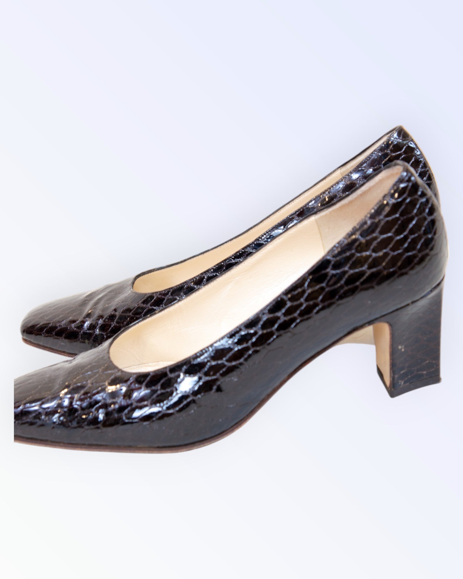 Rangoni tumepruunid nahkkingad