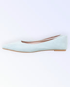 Sinsay light blue flat shoes