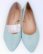 Sinsay light blue flat shoes