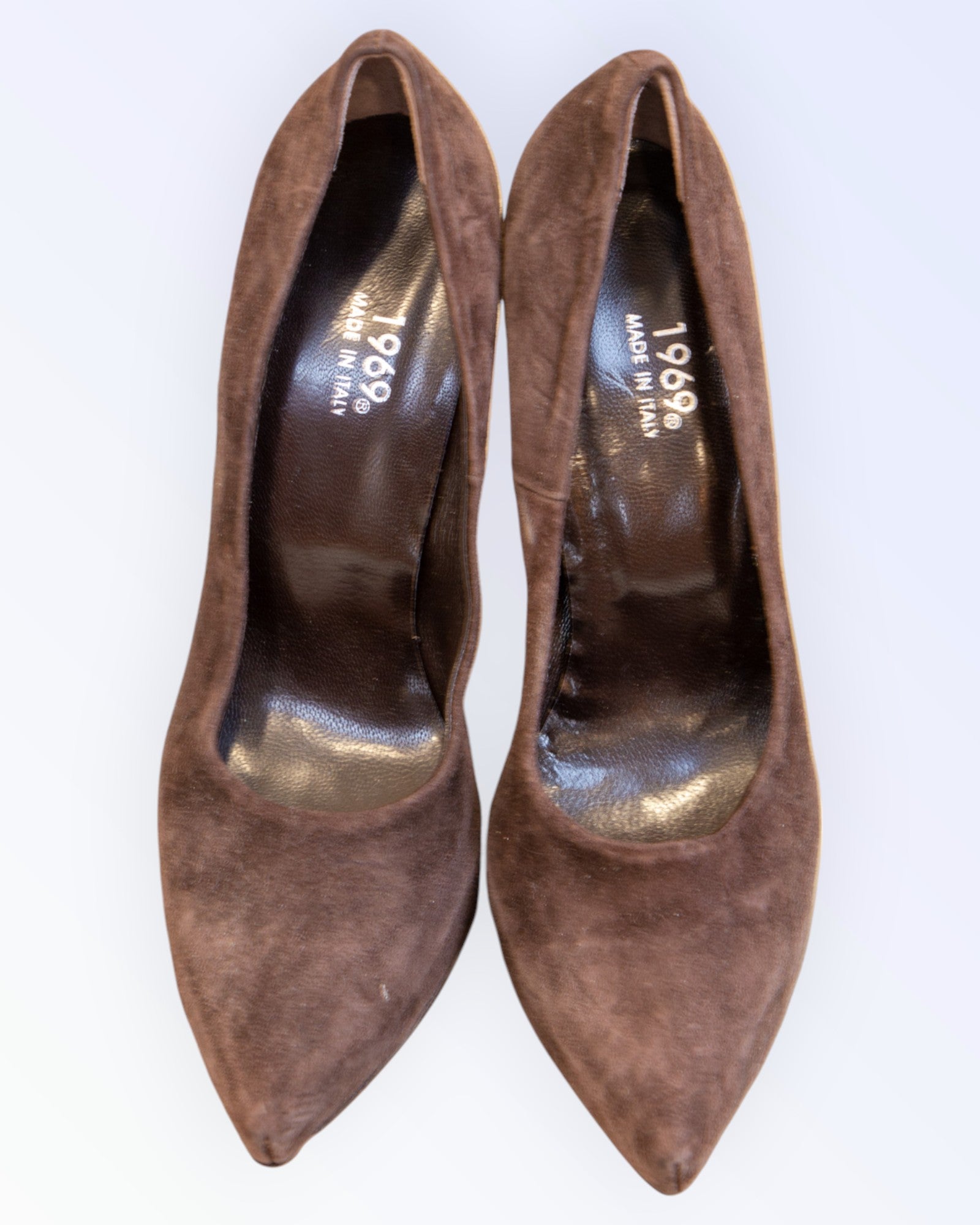 1969 ruskeat platform-kengät