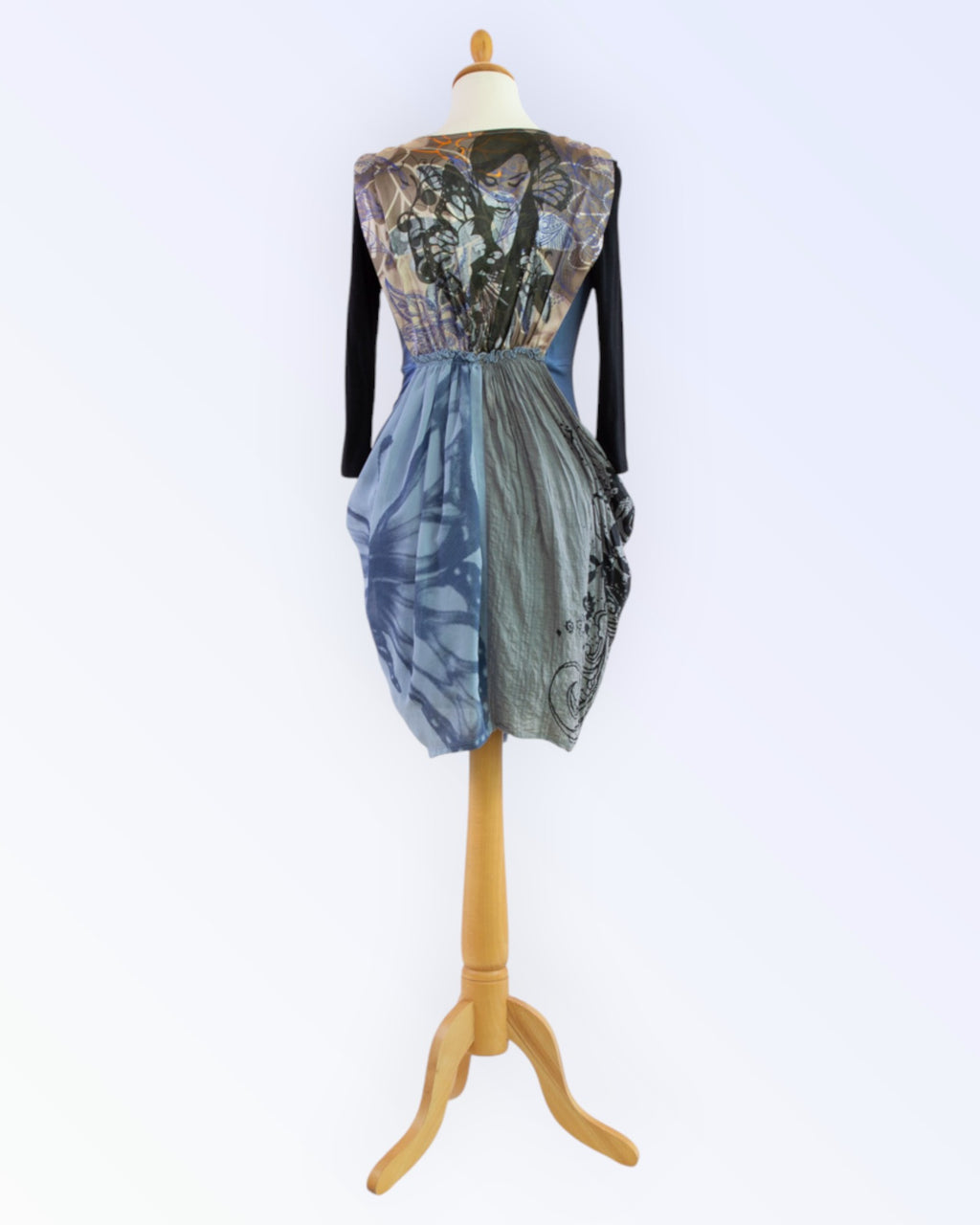 St-Martins summer dress in four different fabrics