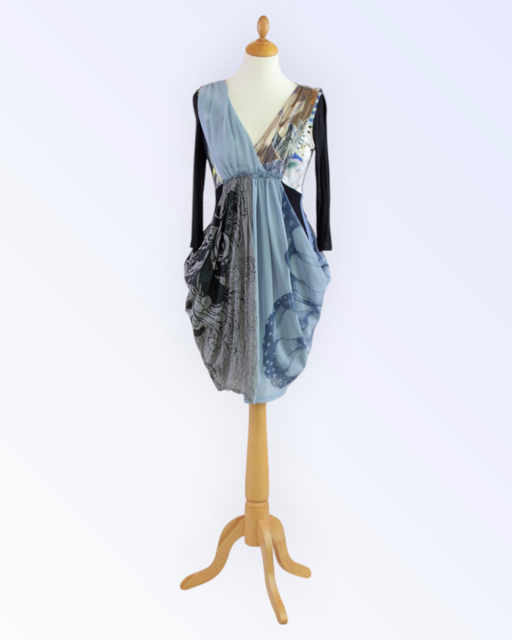 St-Martins summer dress in four different fabrics