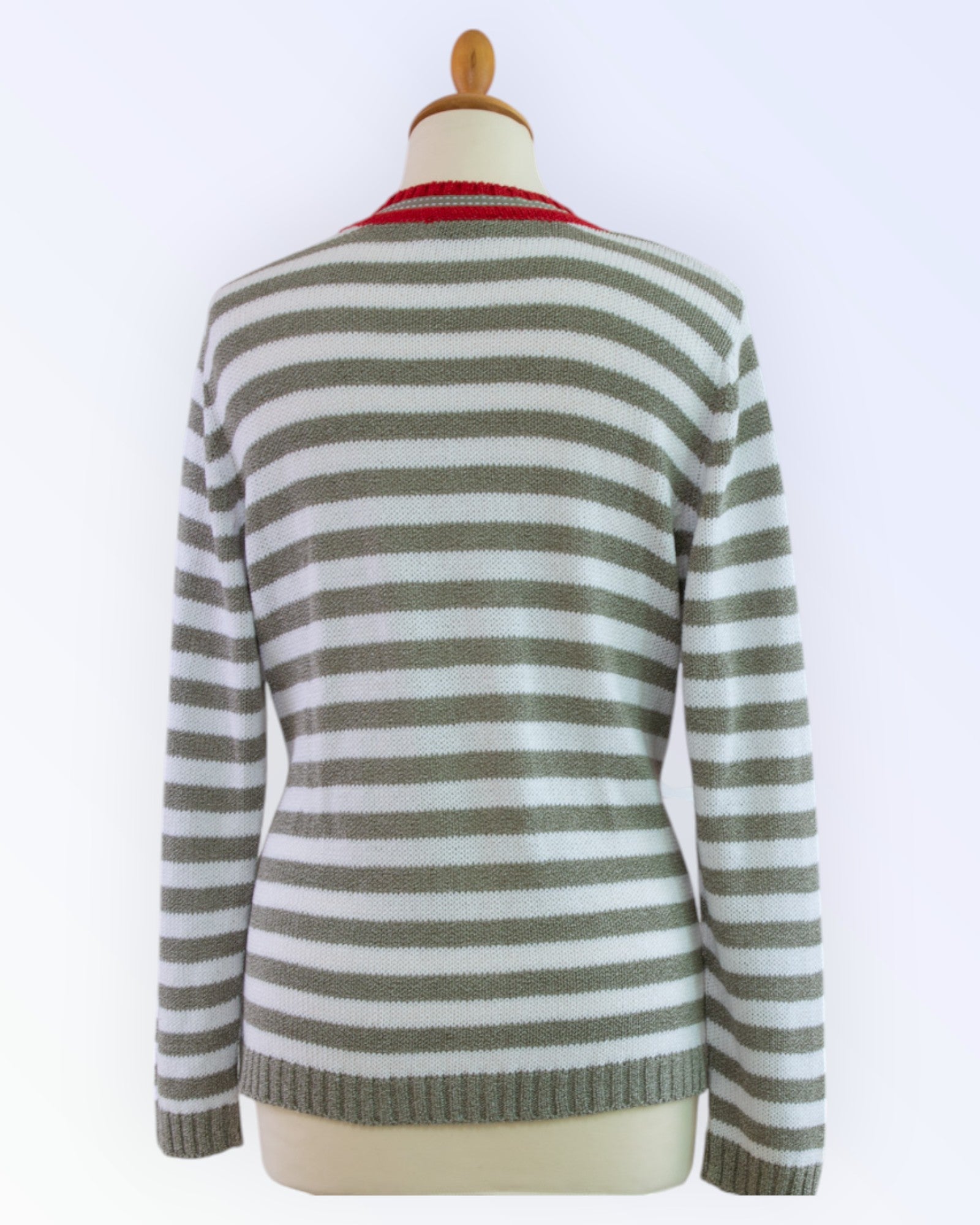 N1 Mode Express triibuline kardigan