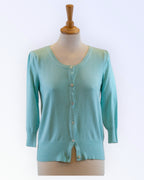 Auriel turkoosi neuletakki