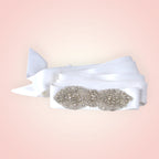 Tie belt for wedding dress