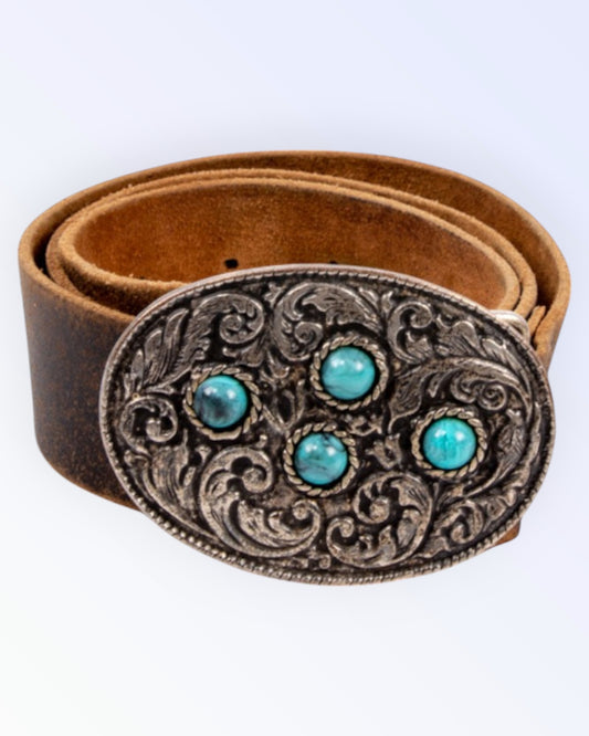 Leather belt