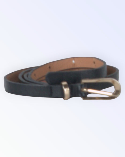 Narrow black belt