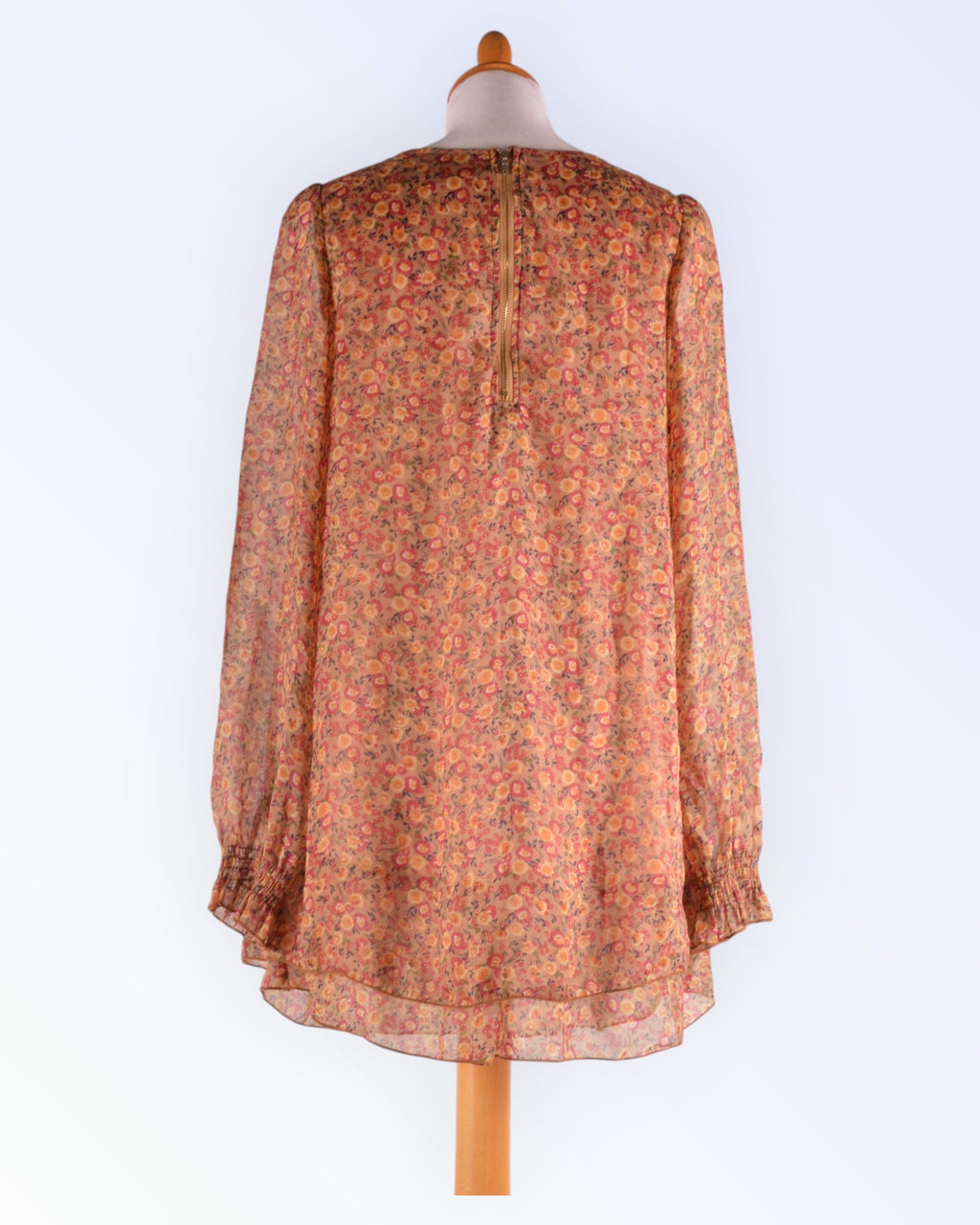 Uttam London loose-fitting chiffon tunic