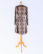 Chiara Forthi Milano knit gingham dress