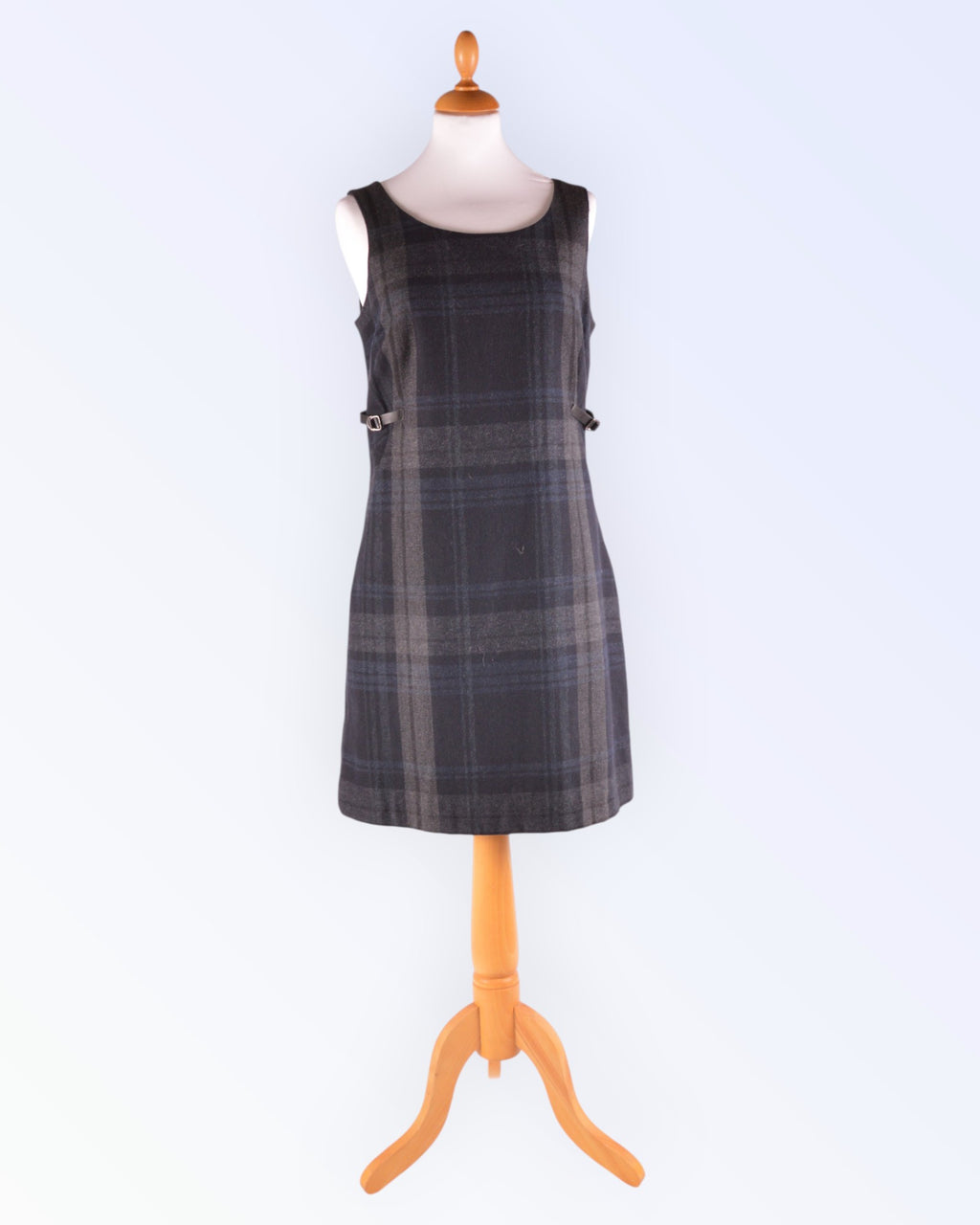 Sti checkered office dress