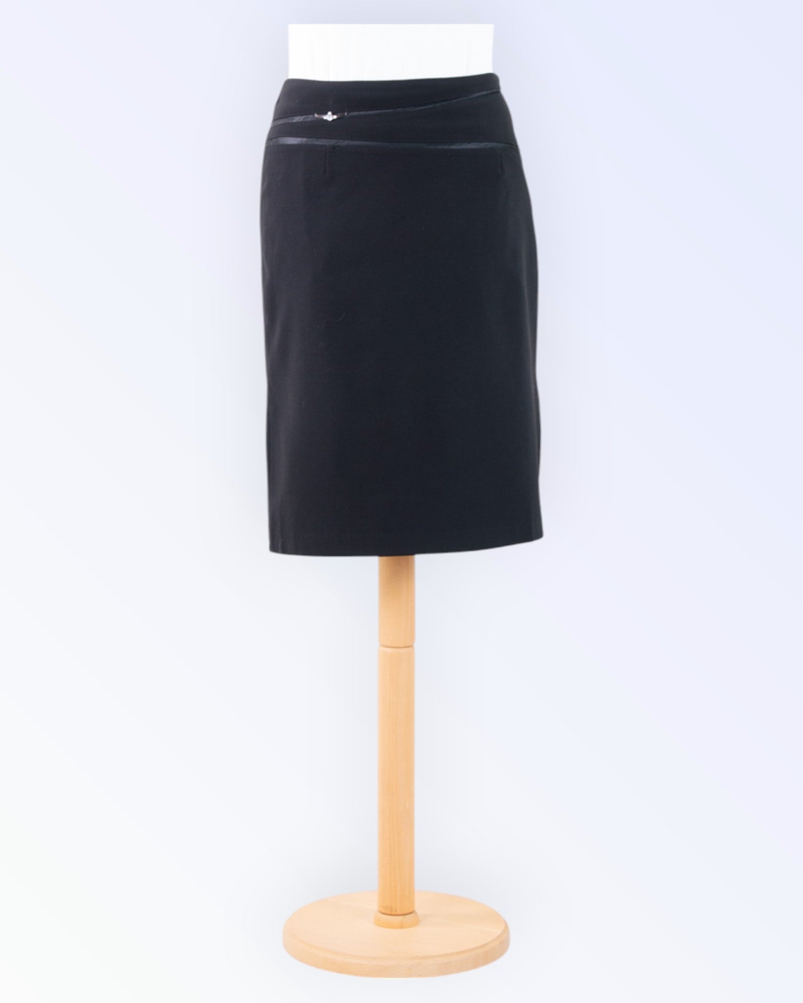 Black pencil skirt