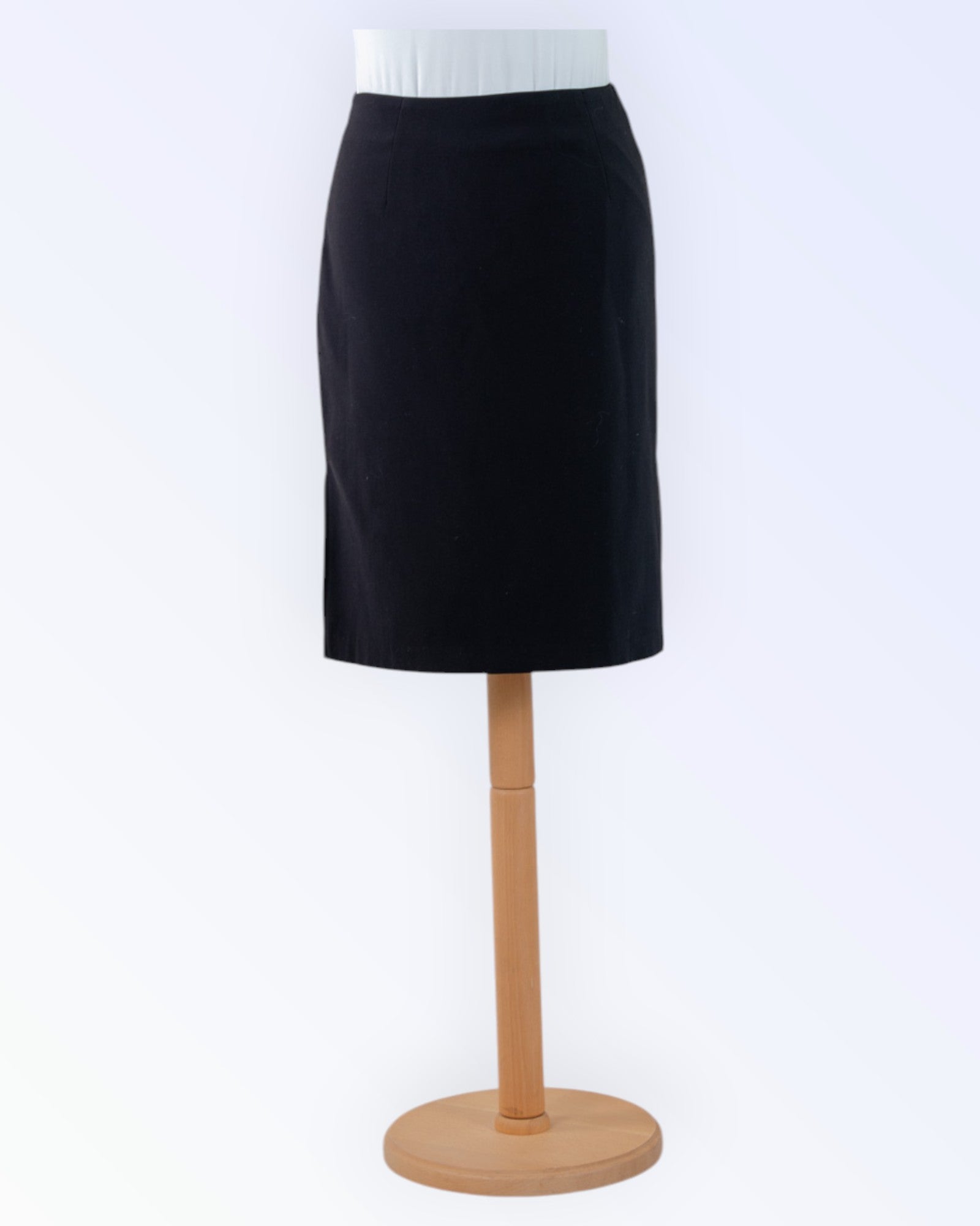 Black pencil skirt