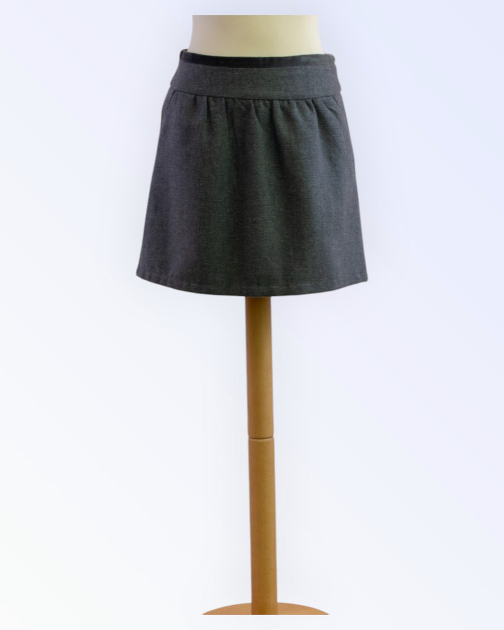 Camaieu sporty grey mini skirt
