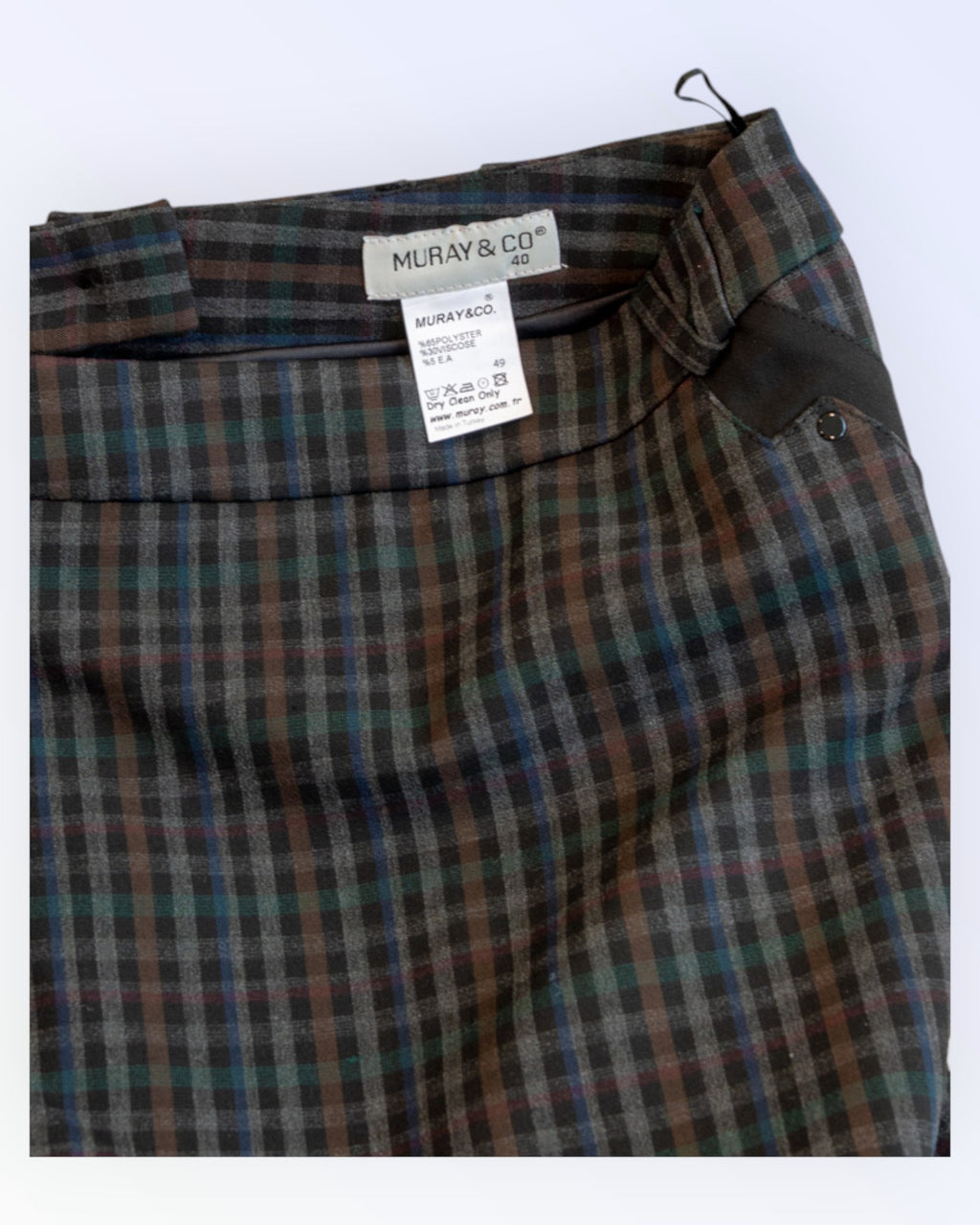 Muray &amp; Co plaid skirt