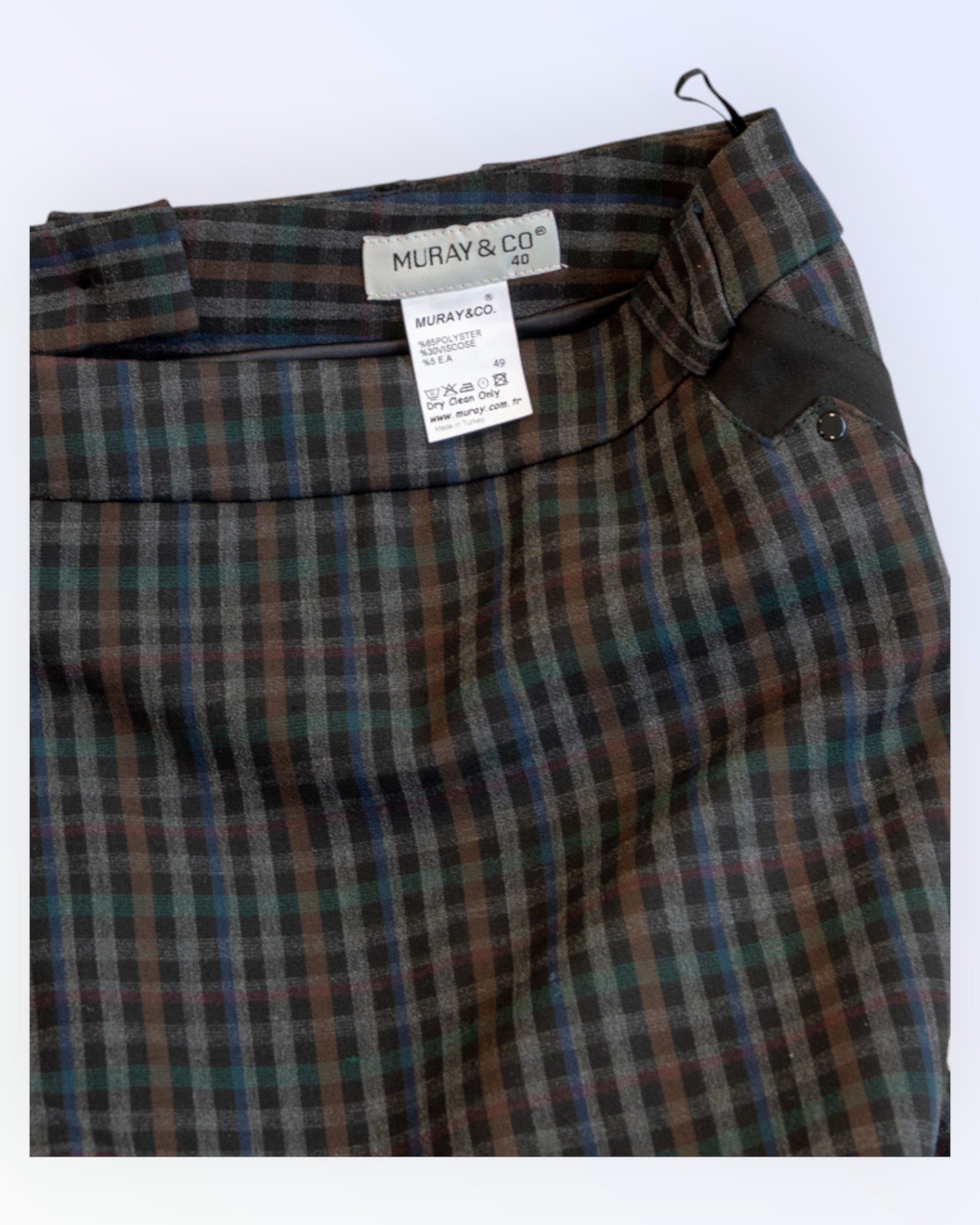 Muray &amp; Co plaid skirt