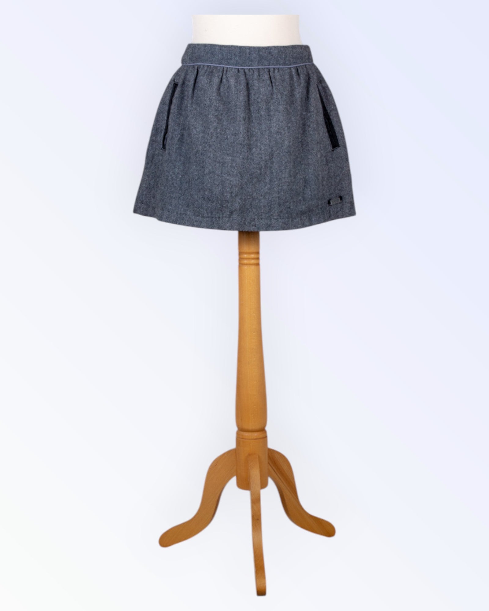 Superdry grey sporty mini skirt