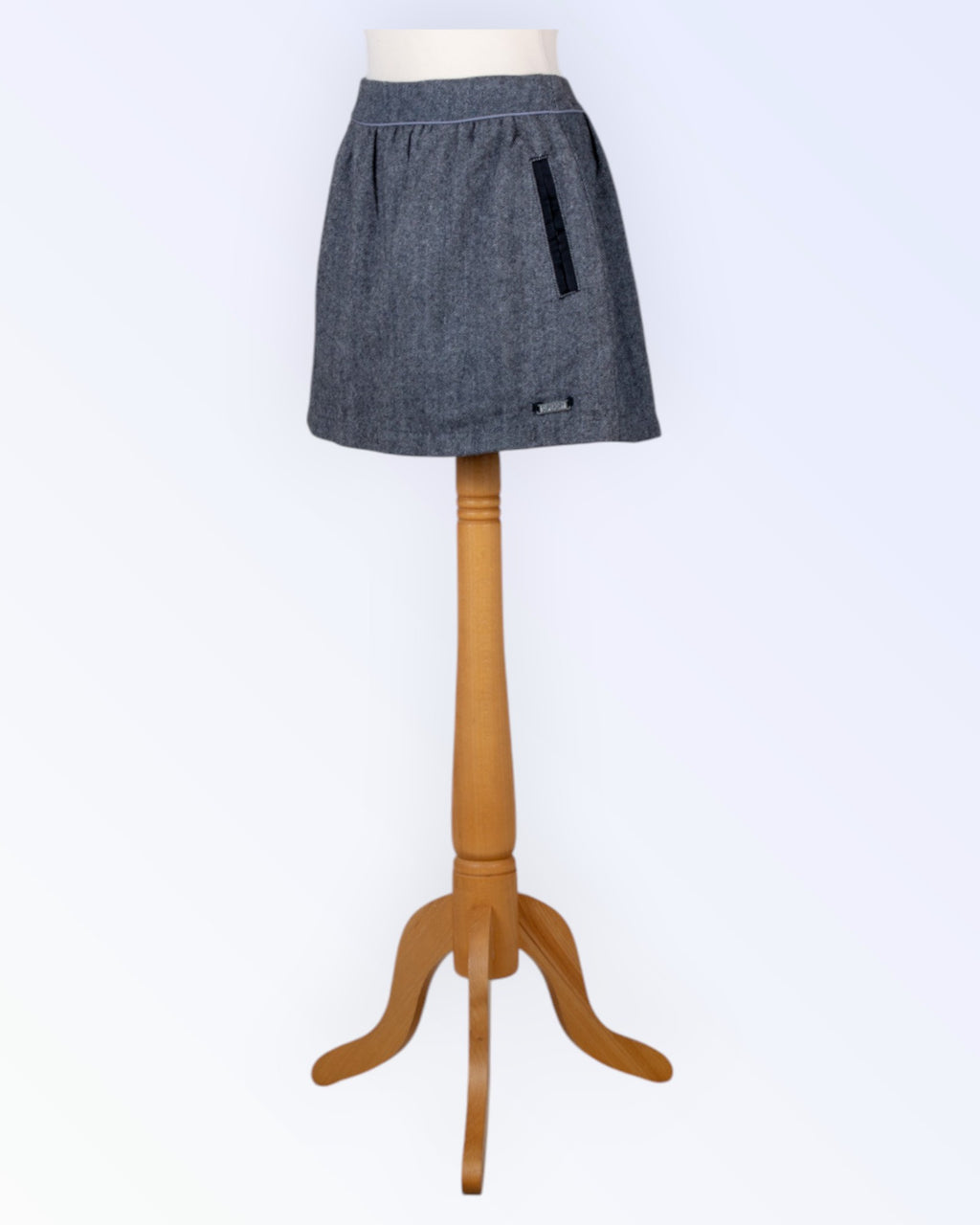 Superdry grey sporty mini skirt