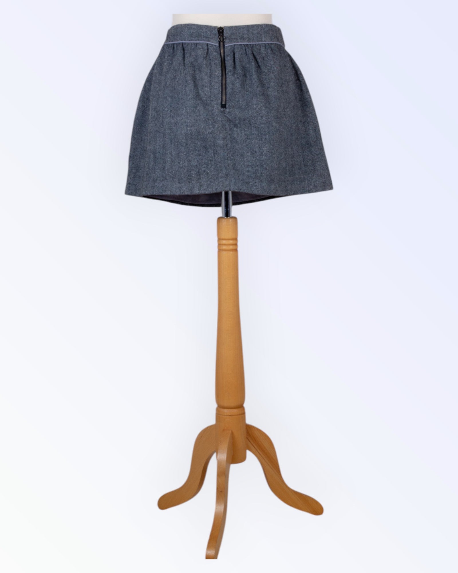 Superdry grey sporty mini skirt