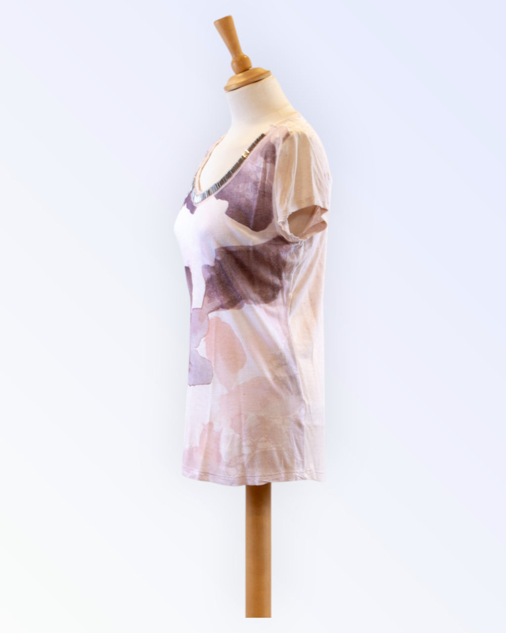 Cream colored knit top