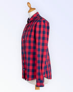 Marie Lund checkered day shirt