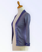 Warehouse purple cardigan