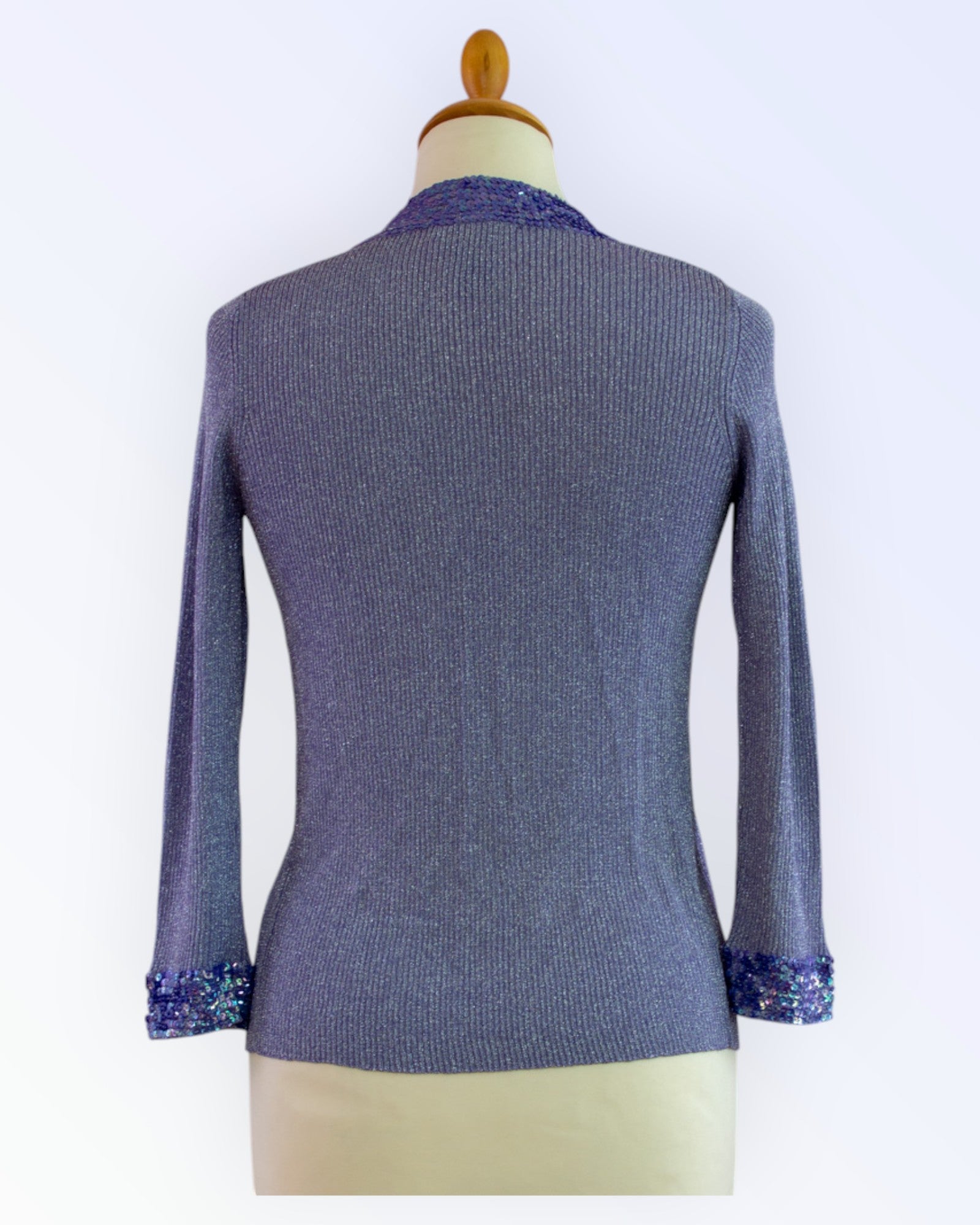 Warehouse purple cardigan