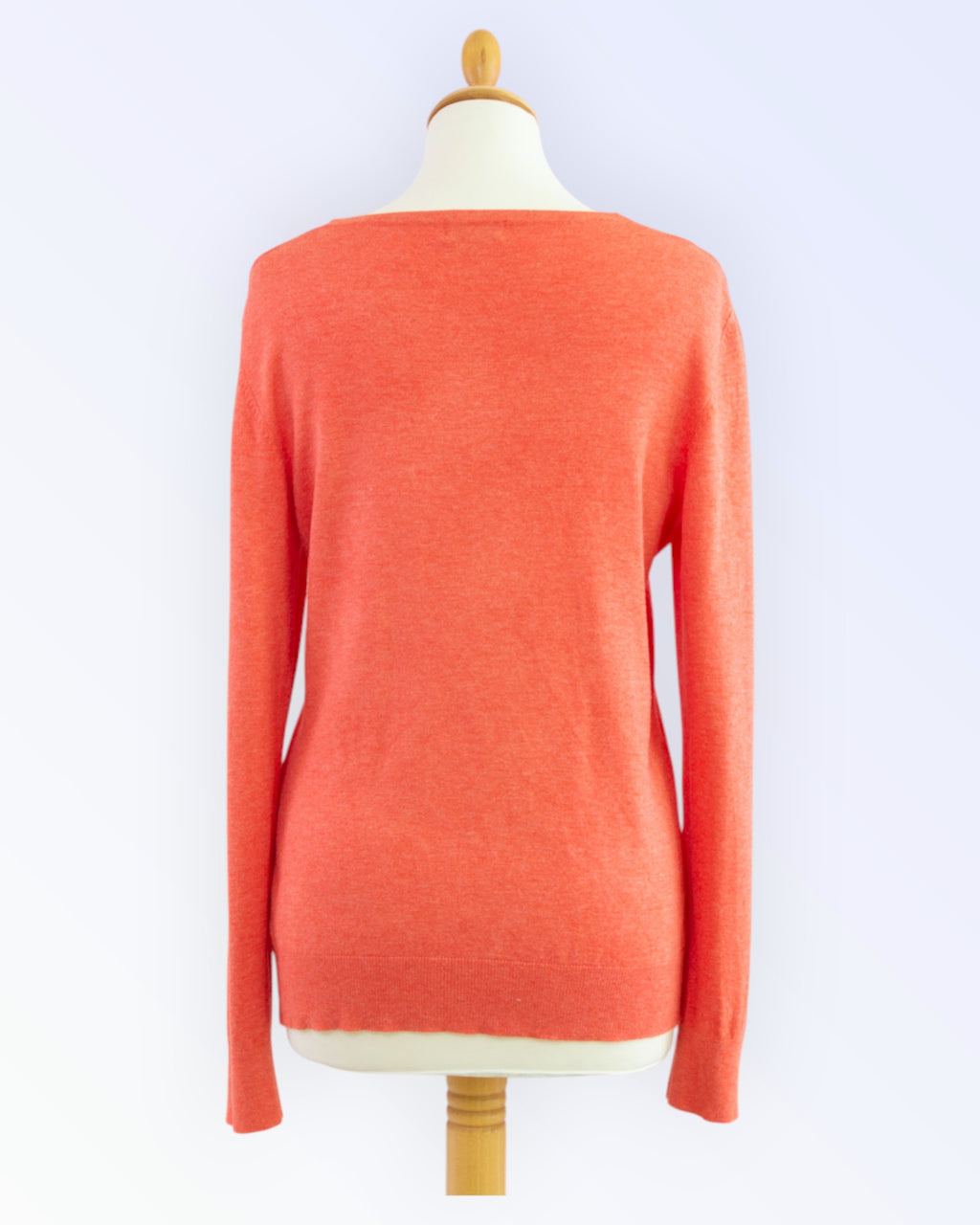 Cecilia Classics orange cardigan