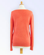 Cecilia Classics orange cardigan