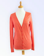 Cecilia Classics orange cardigan