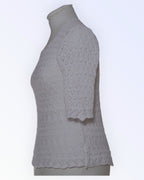 White knitted tunic
