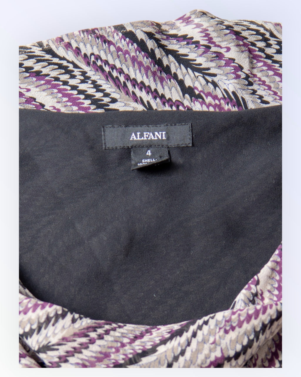 Alfani silk top