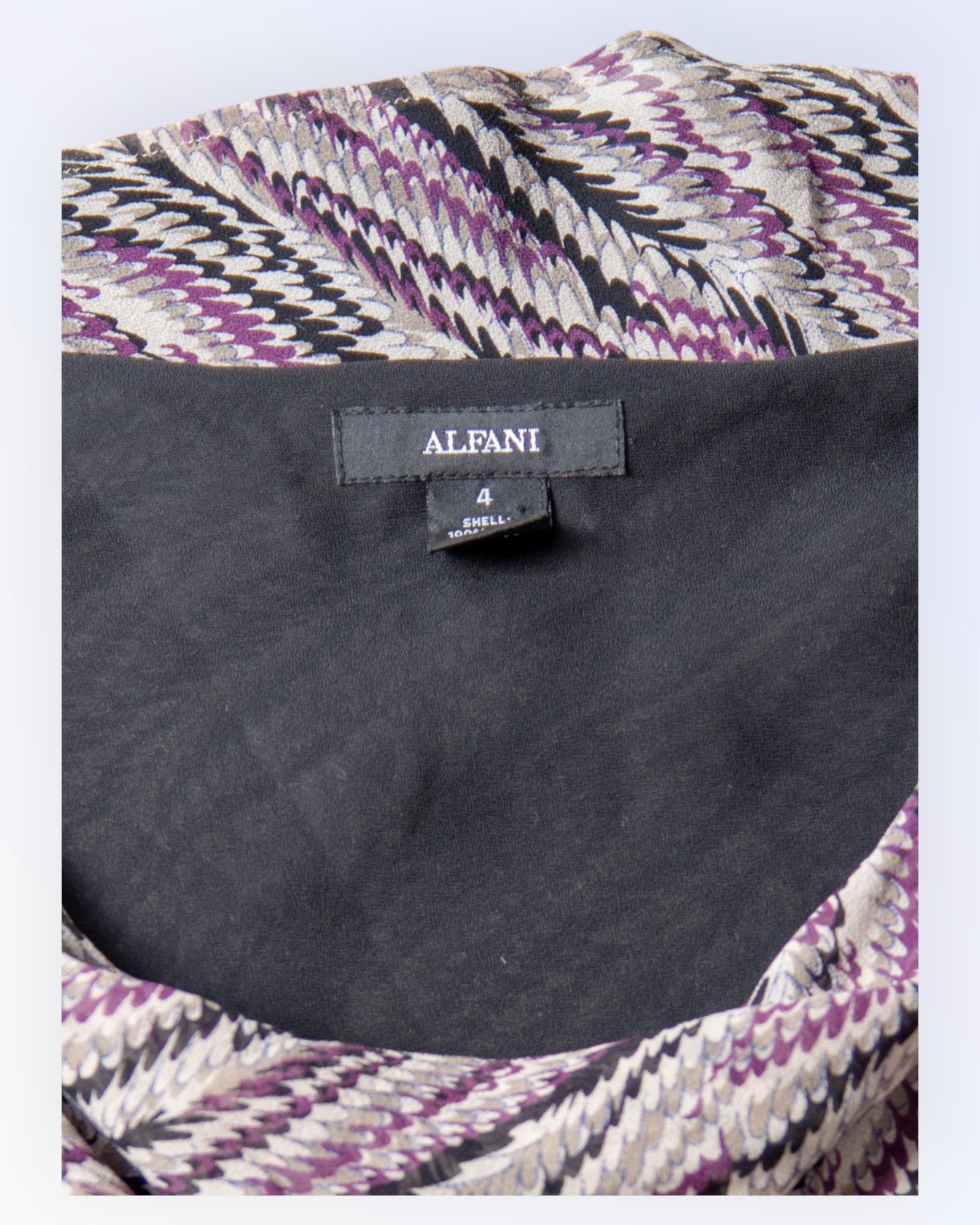 Alfani silk top