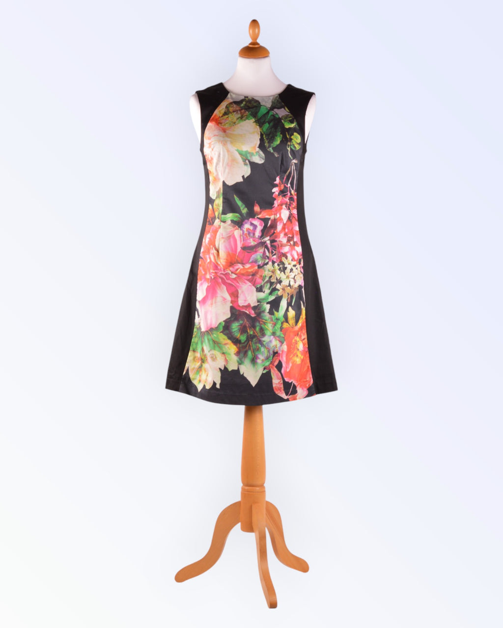 Derhy kahevärviline puuvillane kleit