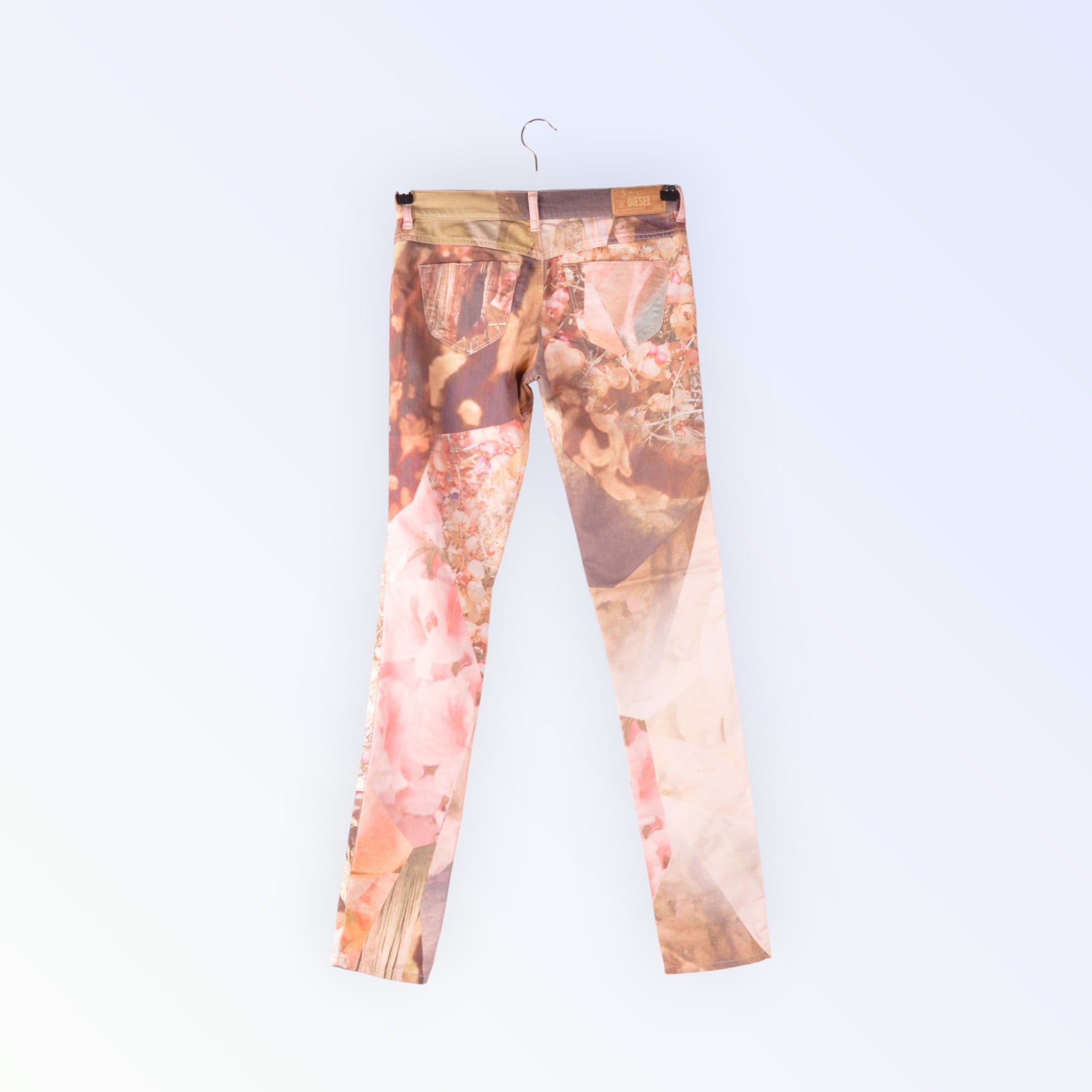 Diesel Livier-Sp Super Slim Low Waist Wash 003M5 Stretch Multicolor Jeans W28