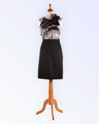 S.t.i elegantne kahest kangast suvine peokleit