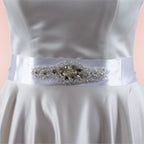 Tie belt for wedding dress