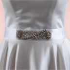 Tie belt for wedding dress