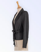 More&More tumehall vööga kostüümjakk