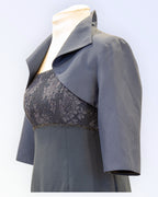 Navy blue formal bolero jacket