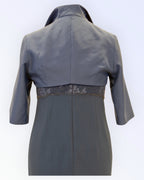 Navy blue formal bolero jacket