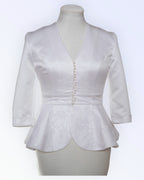 Festive white jacket