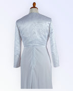 Festive white bolero for the bride