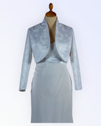 Festive white bolero for the bride