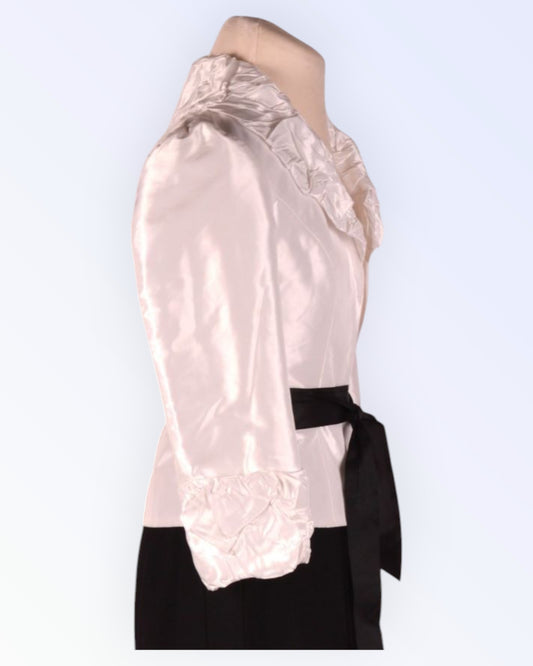Festive white jacket