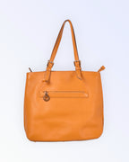 Carlo Pazolini kollane nahast käekott