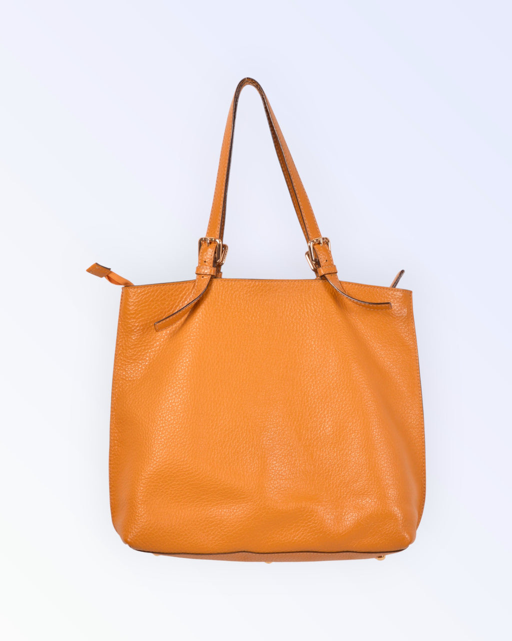 Carlo Pazolini kollane nahast käekott