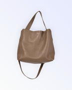 Furla tummanvihreä käsilaukku