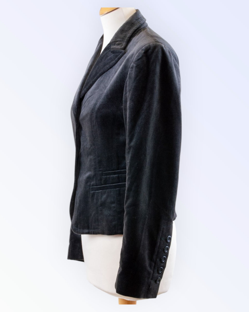 Marc Aurel hall sametist bleiser