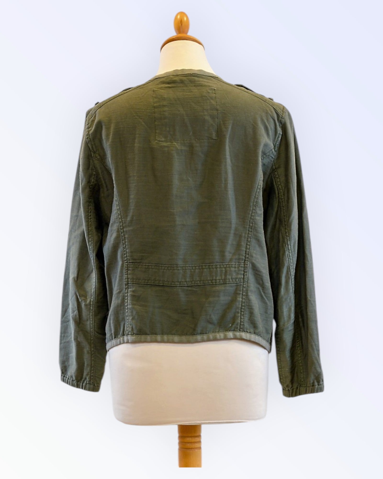 Abercrombie&Fitch oliivroheline sportlik jakk