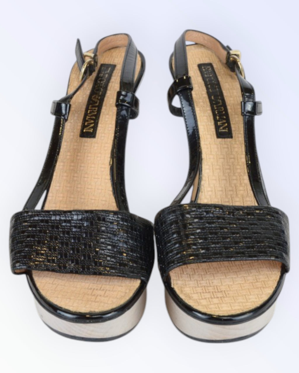 Emporio Armani mustad sandaalid